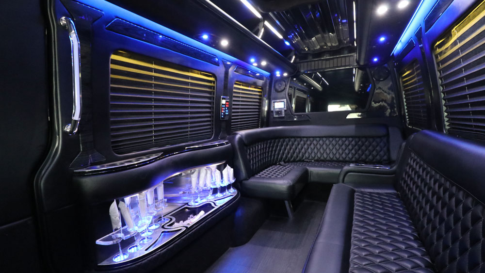 Sporting event limousine transportation